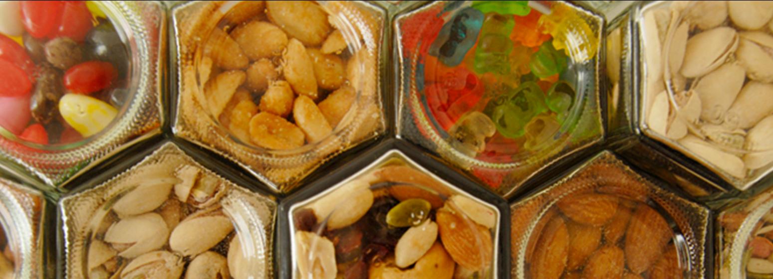 Vancouver snack foods selection