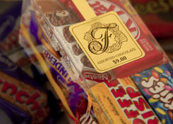boxs of chocolate bars