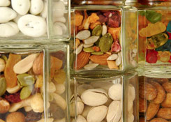 snack food jars